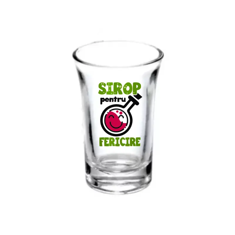 Sirop pentru fericire, set 6 pahare shout, model 116bs